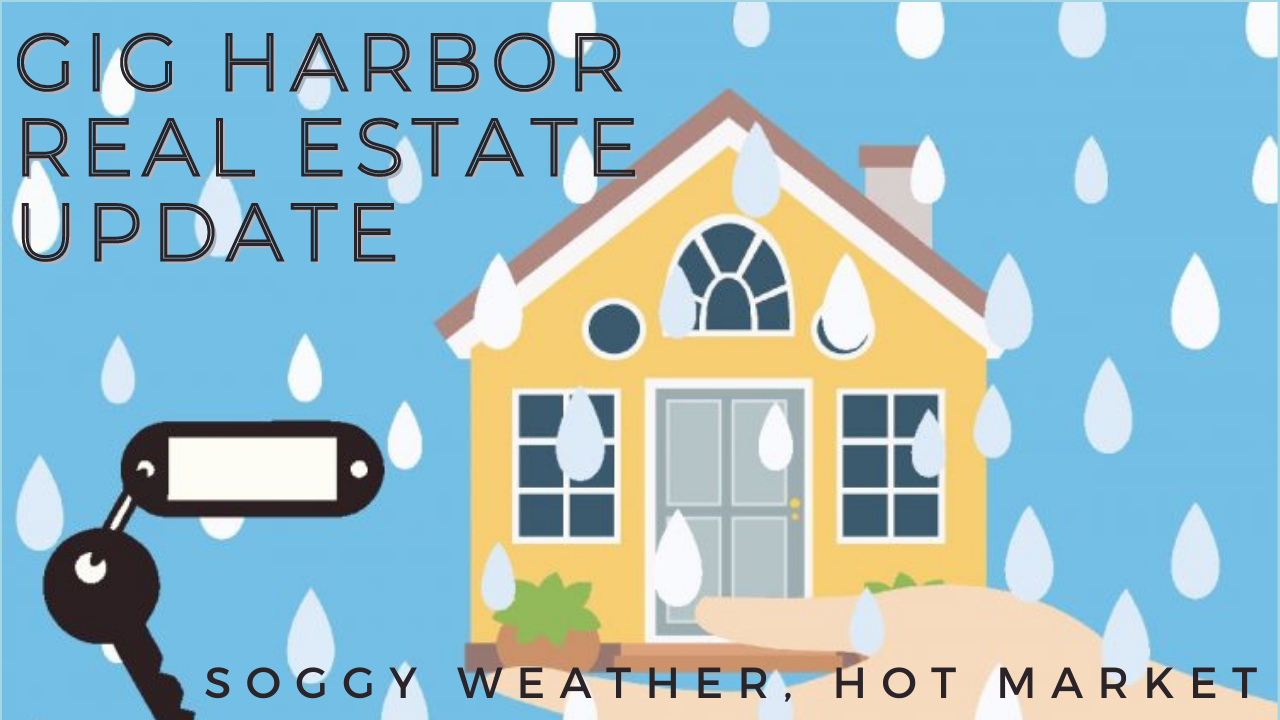 Soggy weather, Hot real estate market
